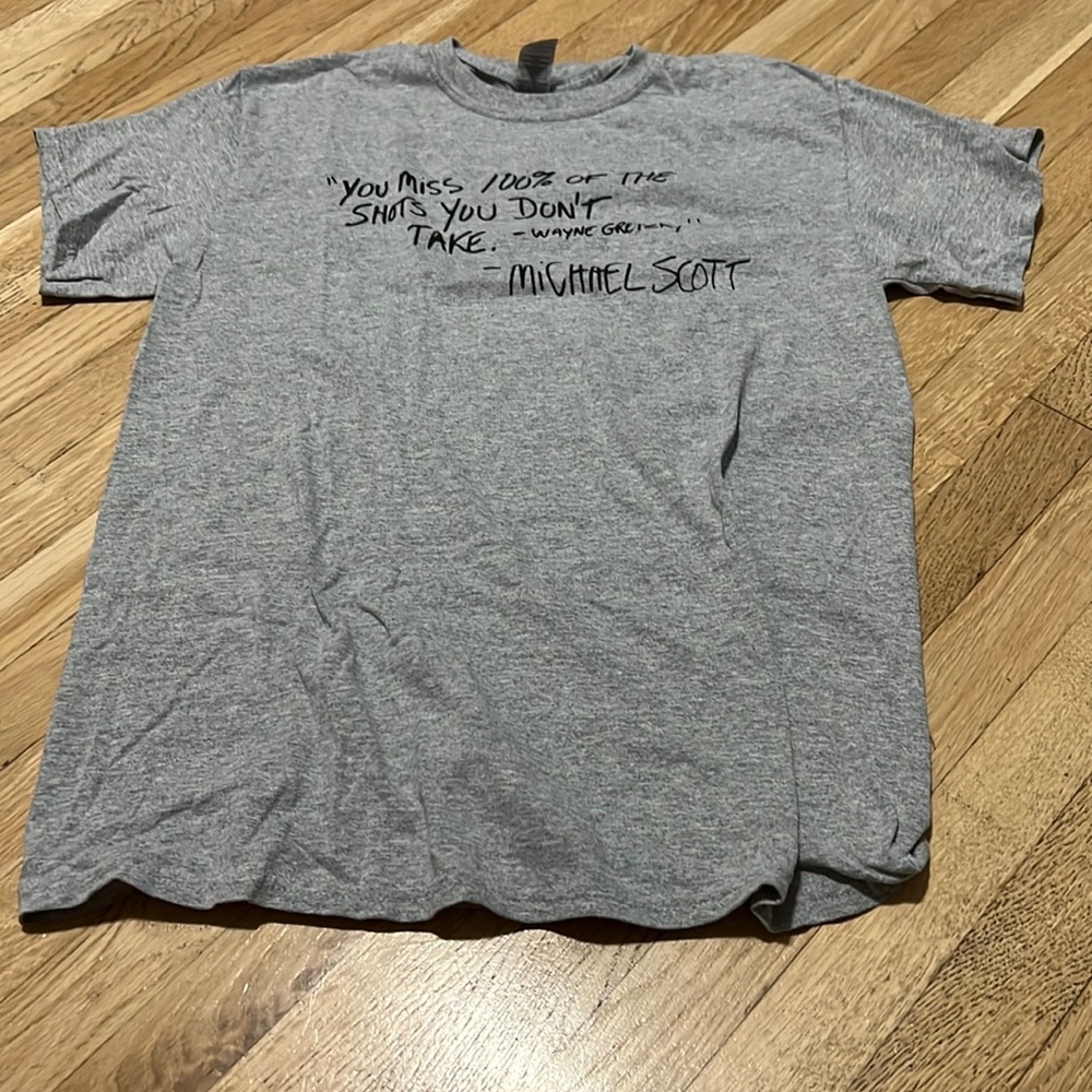 grey micheal scott, the office, t shirt